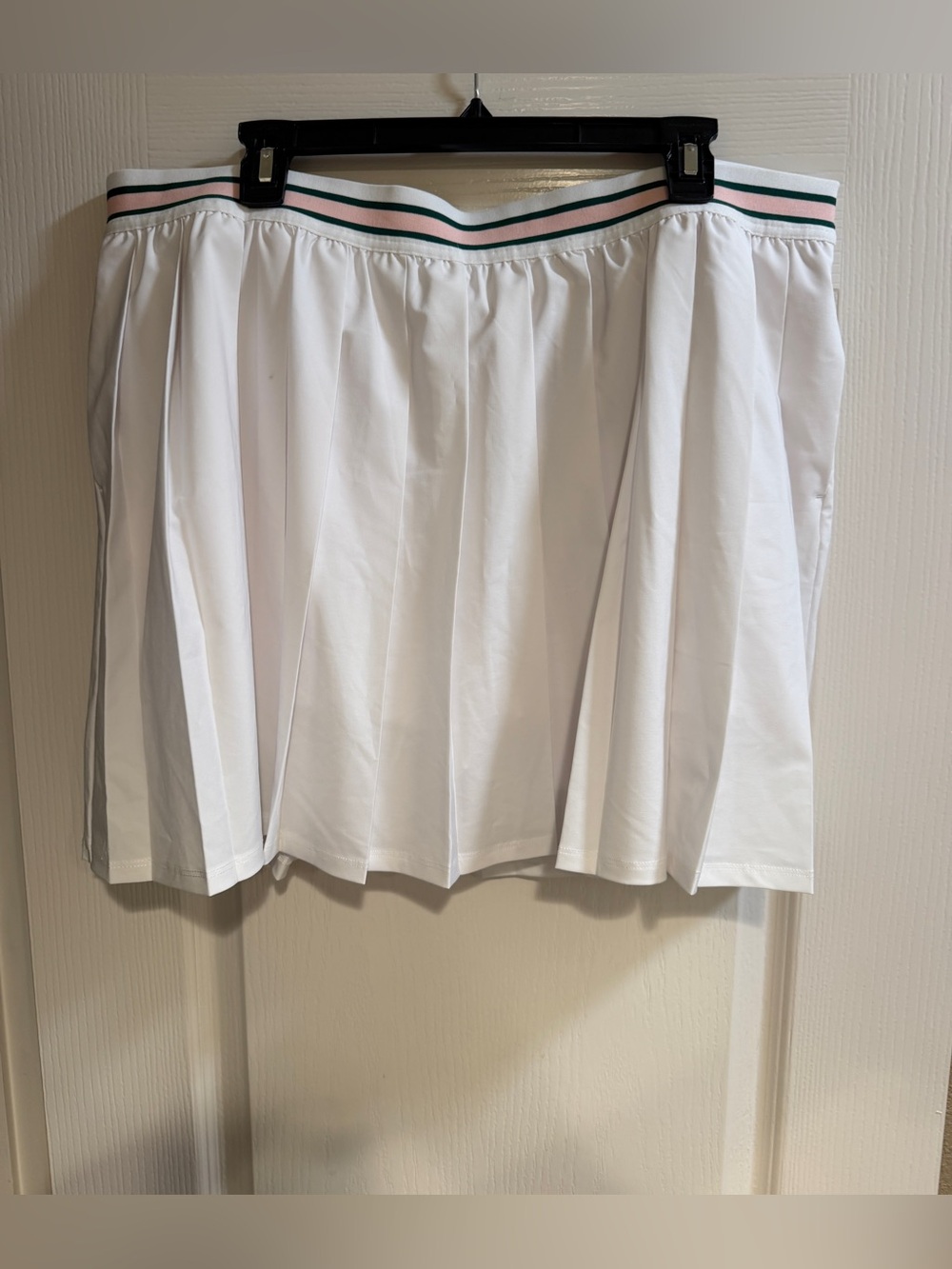 NWT Walter Hagen Clubhouse Pleated 16" Golf Tennis Skort White